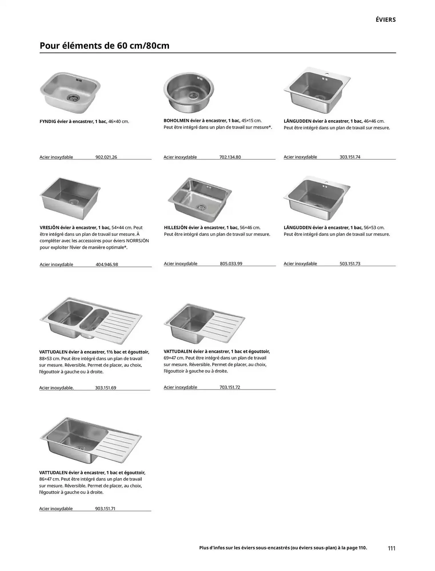 Catalogue IKEA du 1 octobre au 31 juillet 2025 - Catalogue page 111