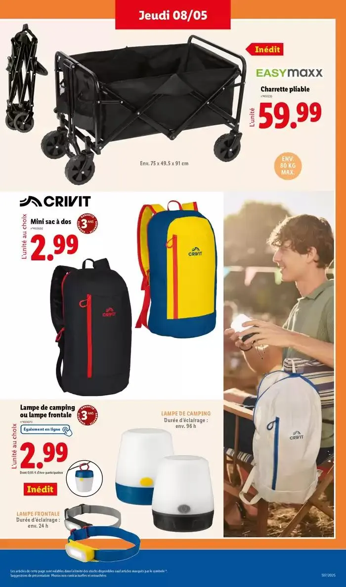 Chez Lidl, retrouvez des accessoires pour la cuisine, le bureau et bien plus encore ! du 8 mai au 12 mai 2025 - Catalogue page 9