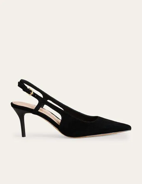 Sandales ajourées à bride arrière