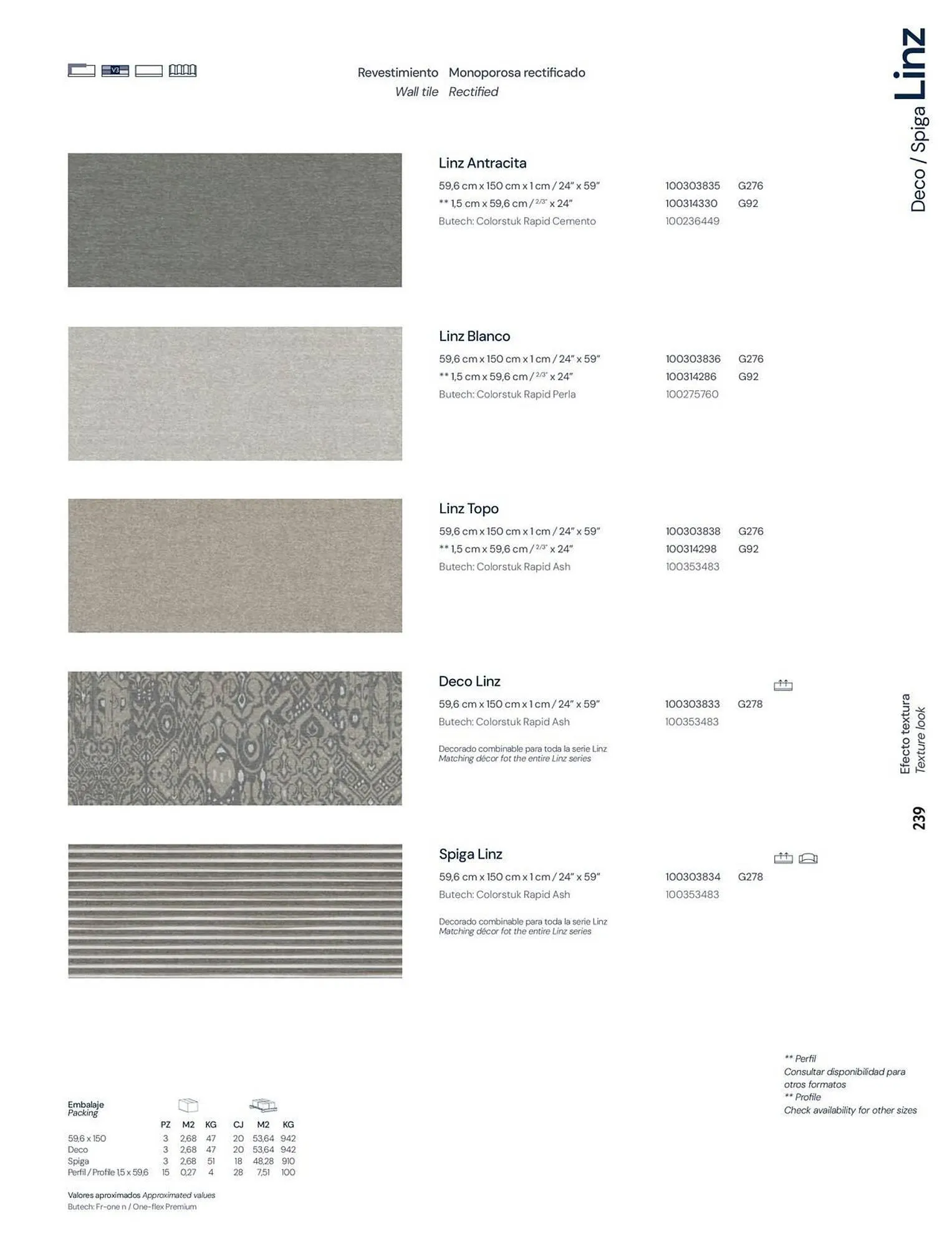 Catalogue Porcelanosa du 23 décembre au 31 décembre 2026 - Catalogue page 241