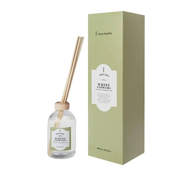 Mikado white flowers