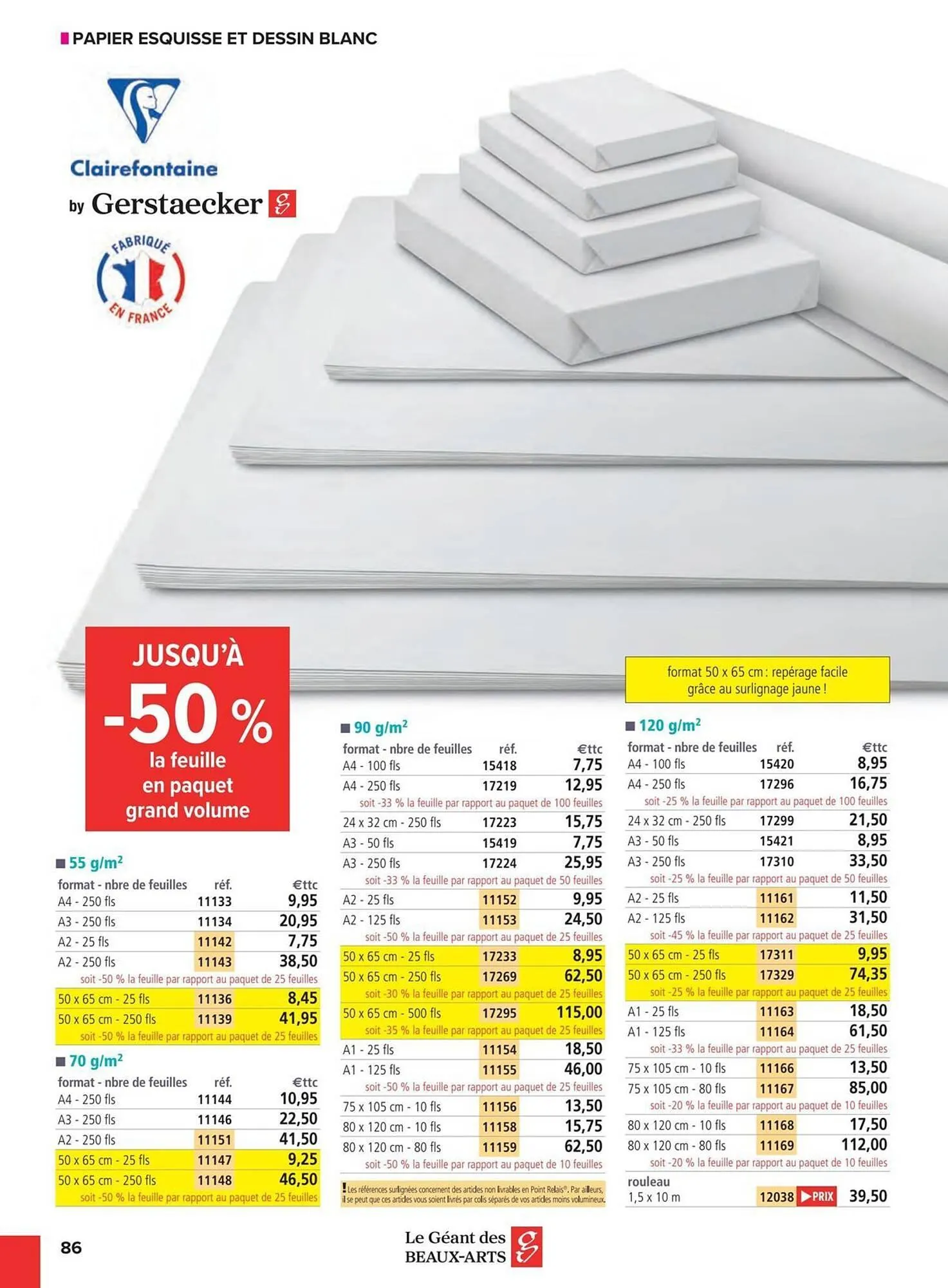 Catalogue Le Géant des Beaux-Arts du 6 janvier au 31 décembre 2025 - Catalogue page 185