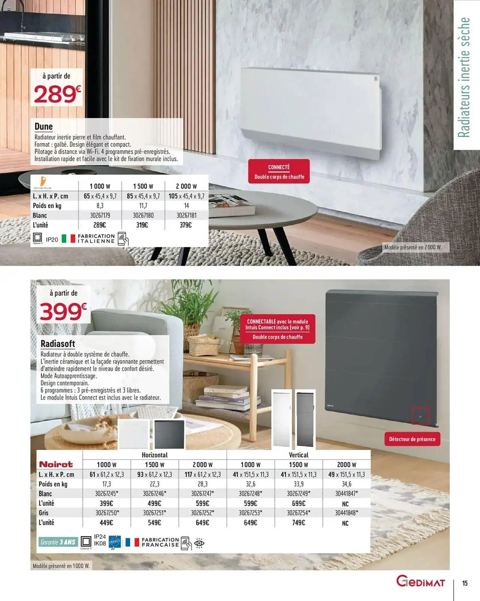 Catalogue Gedimat du 30 juin au 31 décembre 2025 - Catalogue page 15