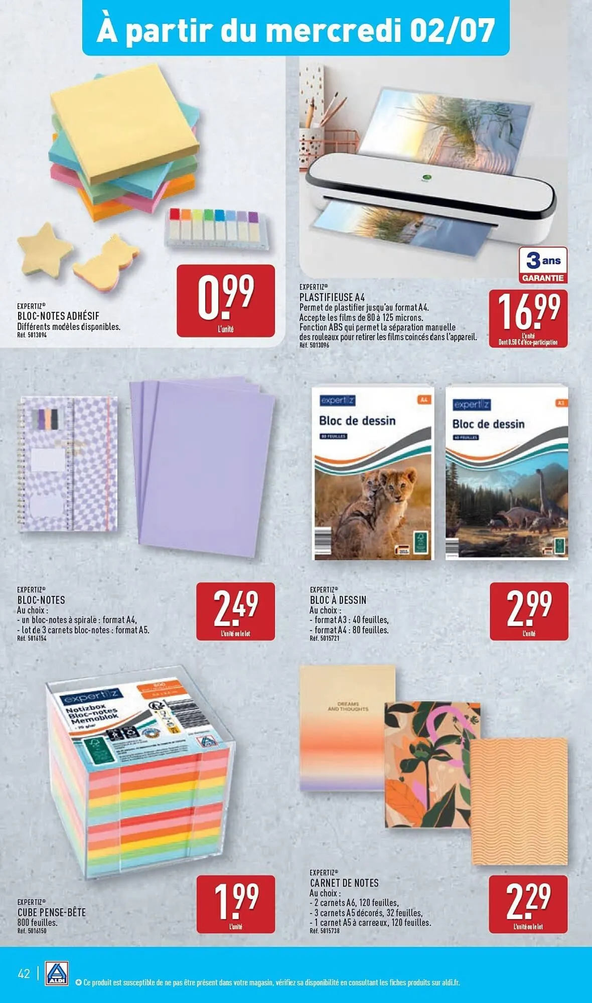 Catalogue ALDI du 1 juillet au 7 juillet 2025 - Catalogue page 45