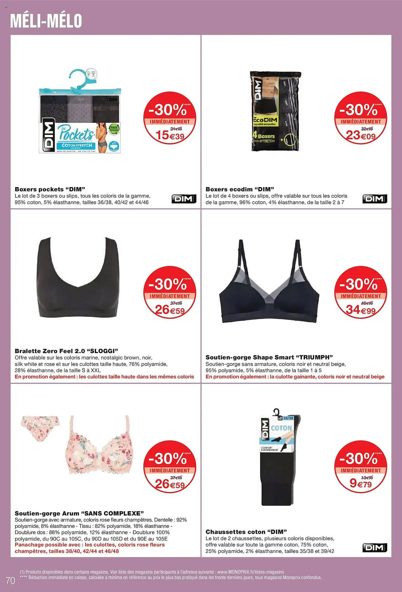 Catalogue Monoprix du 19 mai au 31 mai 2026 - Catalogue page 70