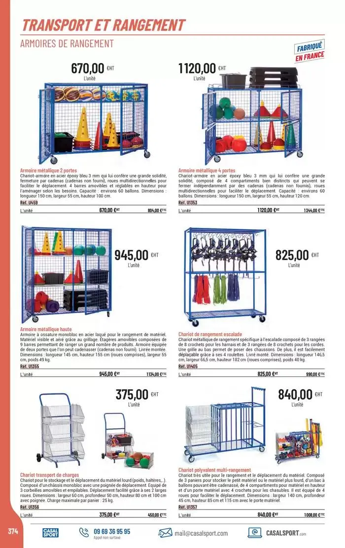 ÉQUIPEMENT SPORTIF du 6 mars au 31 décembre 2025 - Catalogue page 346