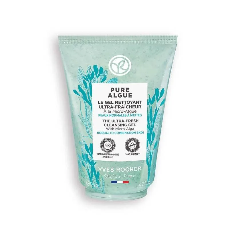 Le Gel Nettoyant Ultra-Fraîcheur Pure Algue - 125ml