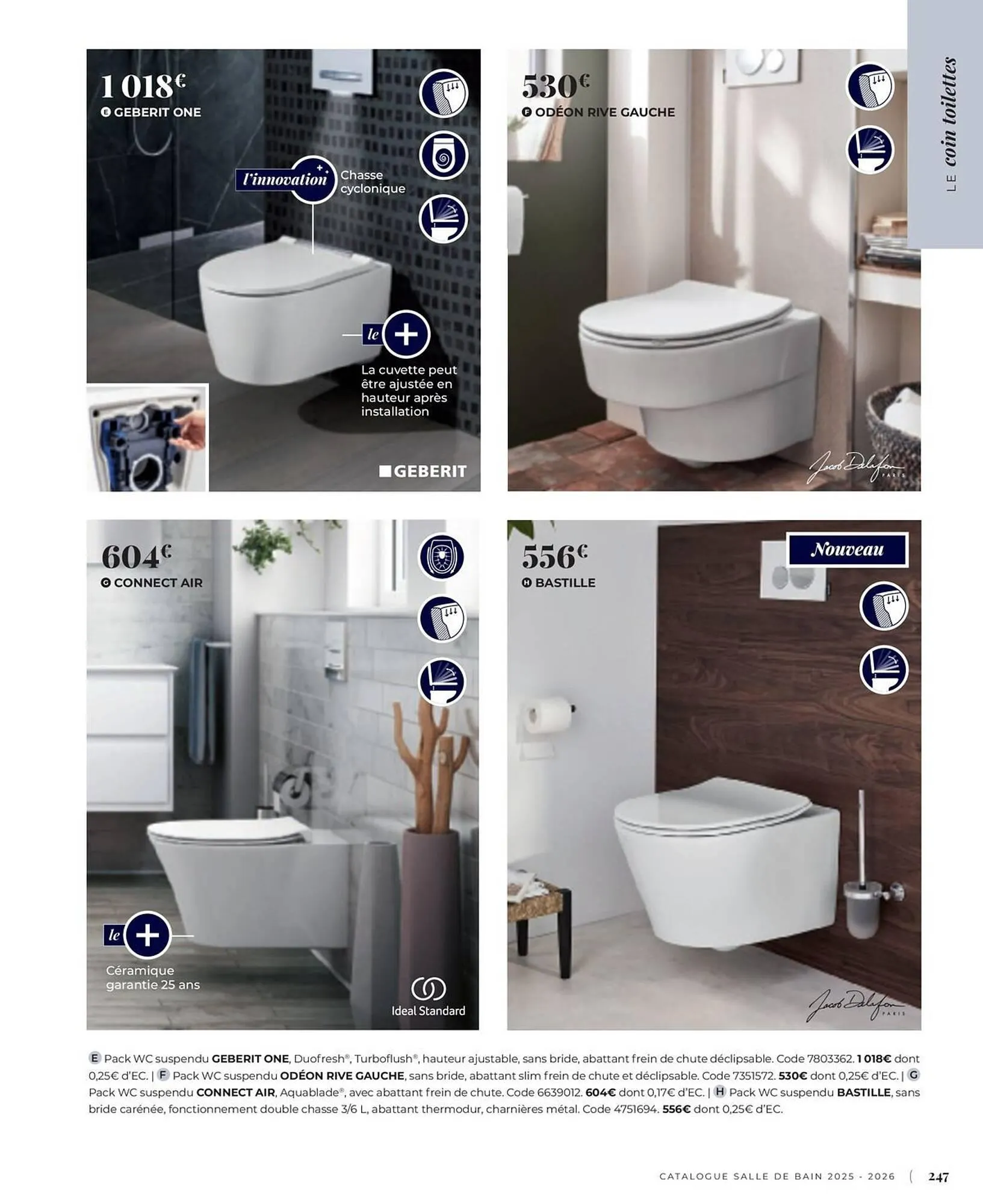 Catalogue Cedeo du 3 juin au 31 décembre 2025 - Catalogue page 247