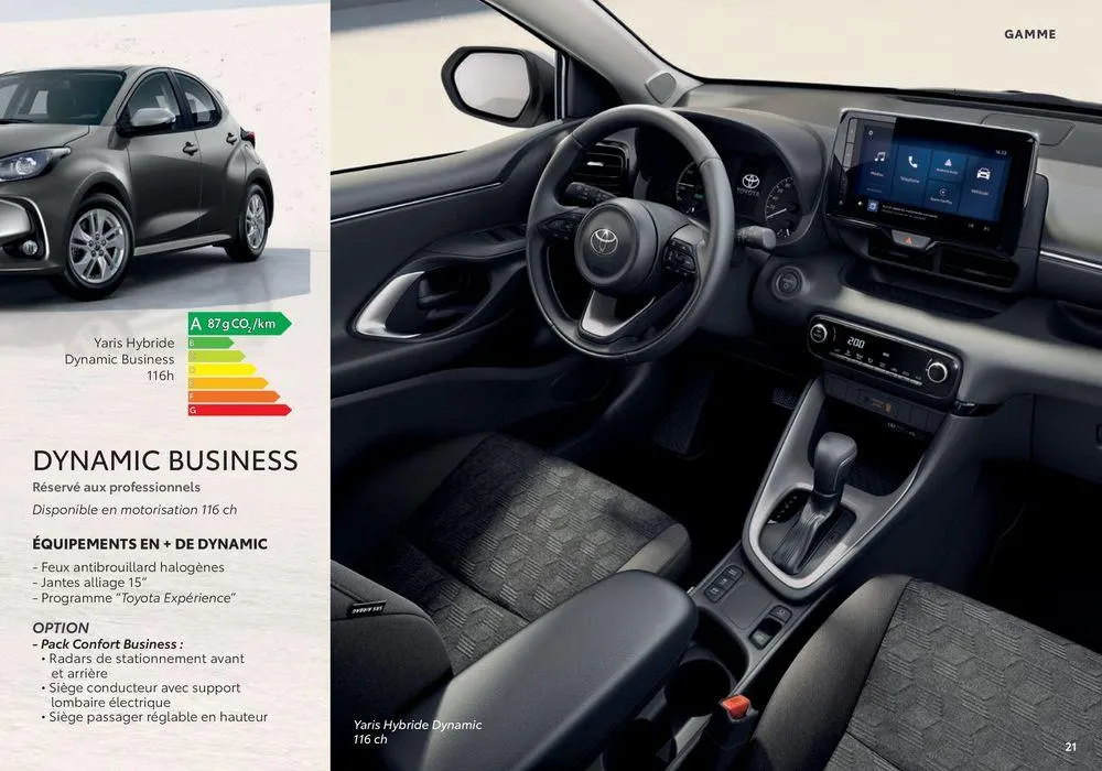 Toyota Nouvelle Yaris du 18 juin au 18 juin 2025 - Catalogue page 21