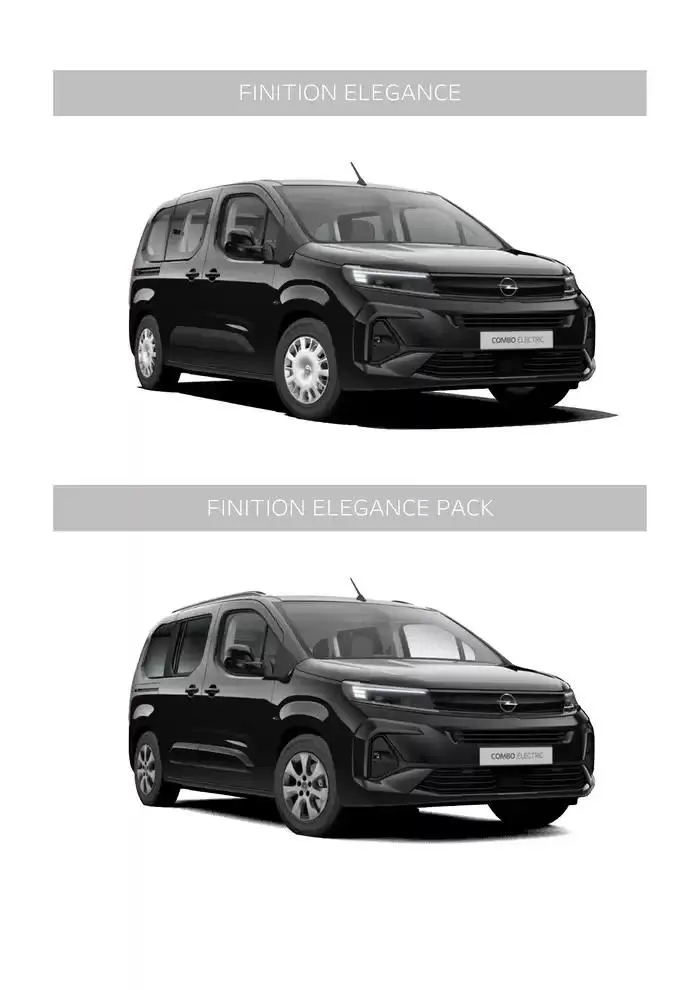 Opel Nouveau Combo Life Electric du 17 décembre au 17 décembre 2025 - Catalogue page 11