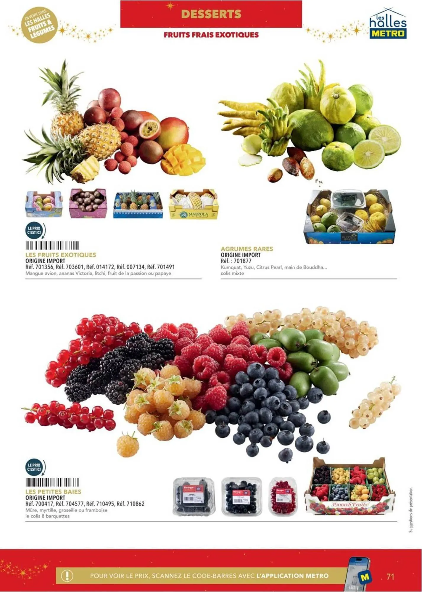Catalogue METRO du 16 octobre au 31 décembre 2025 - Catalogue page 71