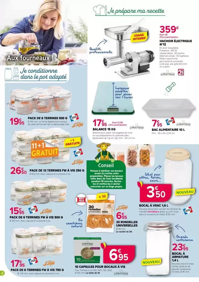 PROMOTIONS CUISINE & ANIMALERIE 2025 du 6 janvier au 31 mai 2025 - Catalogue page 2