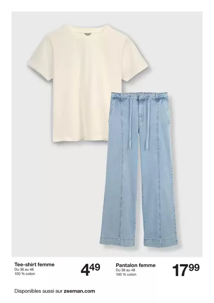 Cette semaine : du denim pour toute la famille. du 24 février au 28 février 2025 - Catalogue page 8