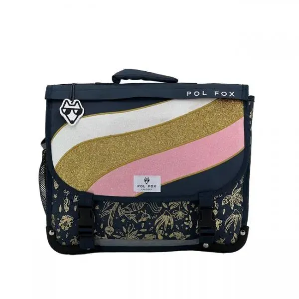 Pol Fox - cartable 35 CM Réversible Wonderland