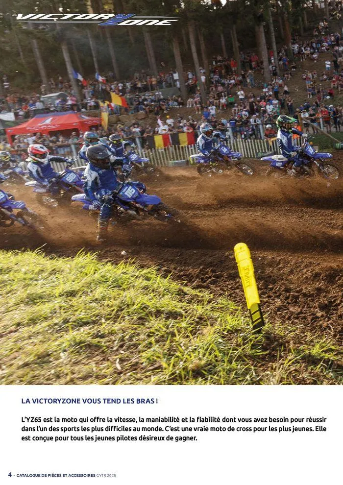 Catalogue Yamaha Motos - Accessoires GYTR Off Road du 23 septembre au 30 avril 2025 - Catalogue page 4