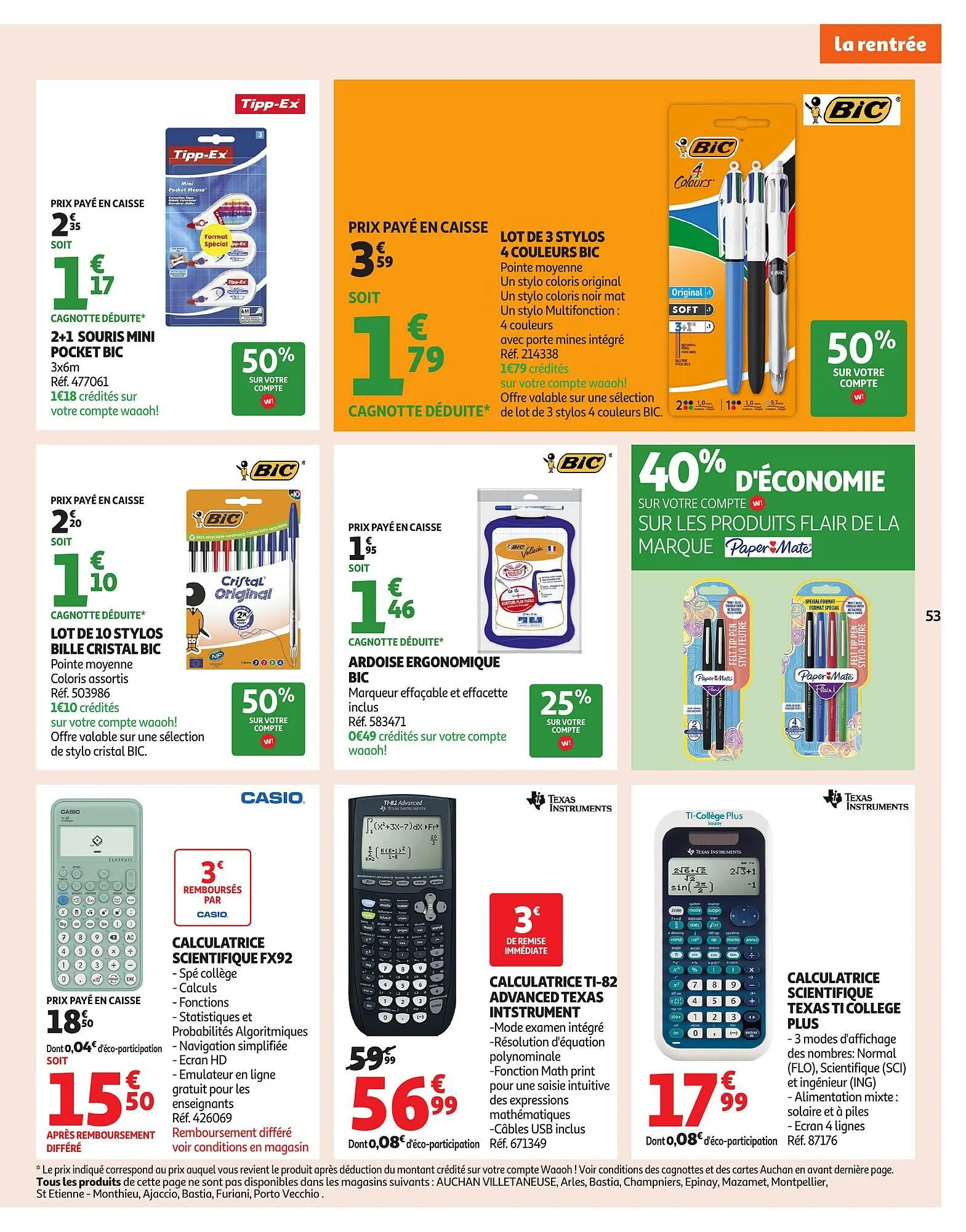 Catalogue Auchan du 2 septembre au 14 septembre 2025 - Catalogue page 53