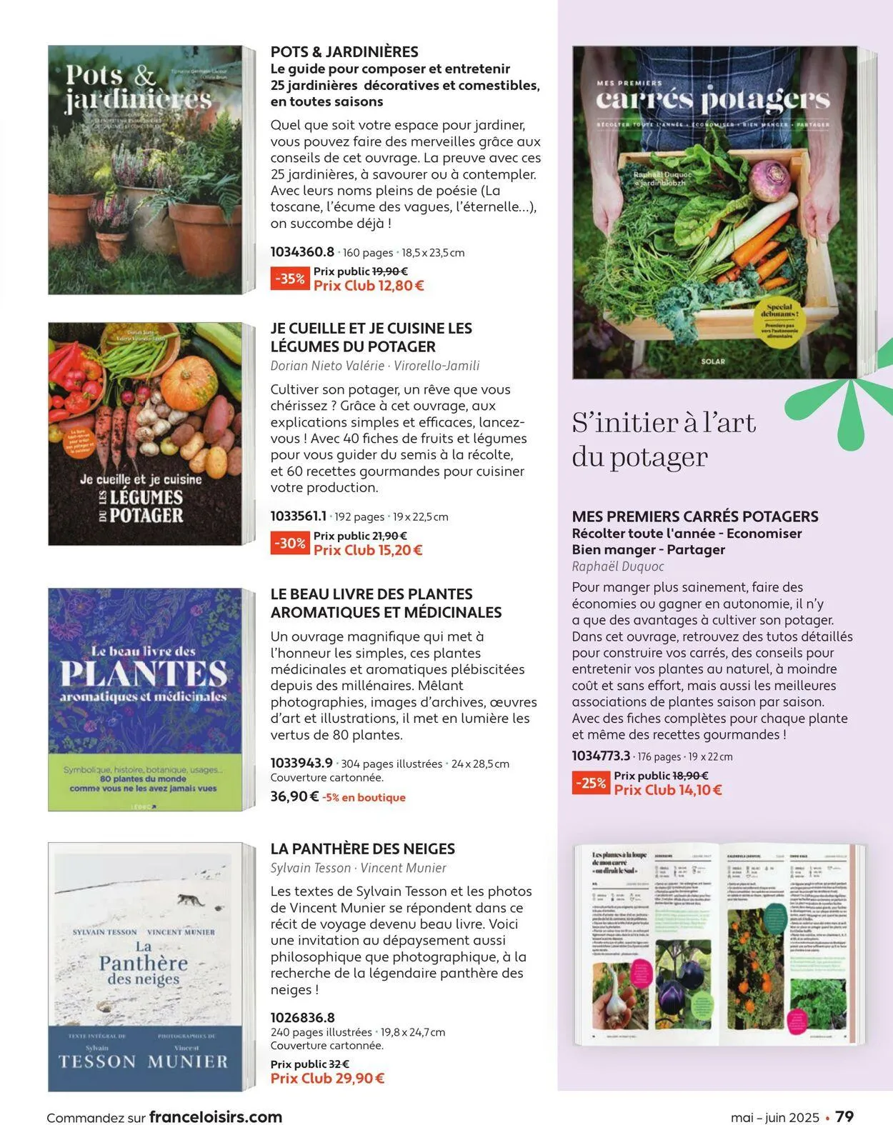 France Loisirs du 1 mai au 30 juin 2025 - Catalogue page 79