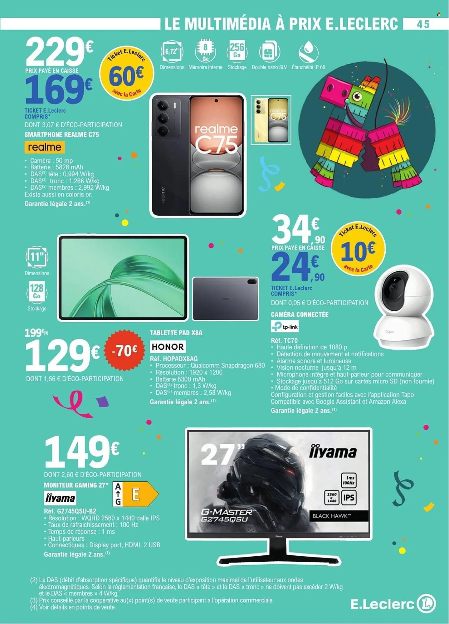 Catalogue E.Leclerc du 3 juin au 15 juin 2025 - Catalogue page 45