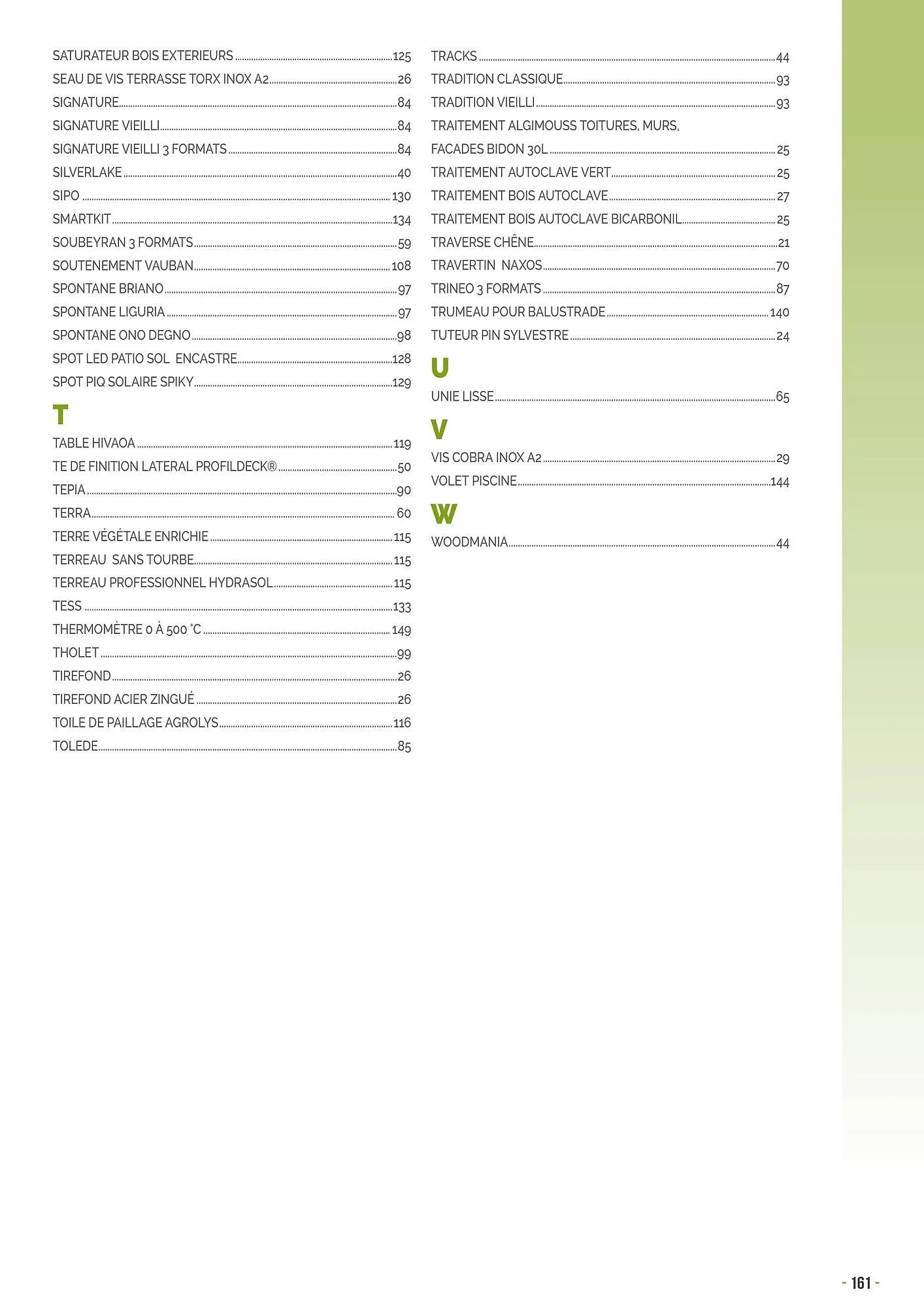 Catalogue Samse du 21 mars au 31 décembre 2025 - Catalogue page 161