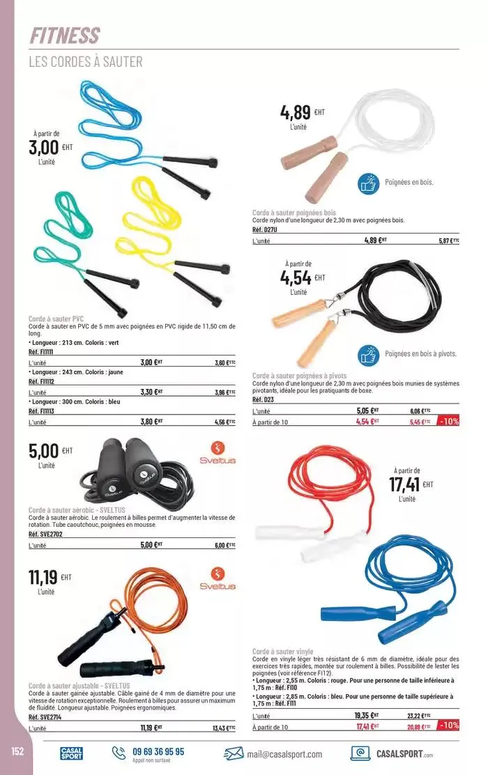 ÉQUIPEMENT SPORTIF du 6 mars au 31 décembre 2025 - Catalogue page 124