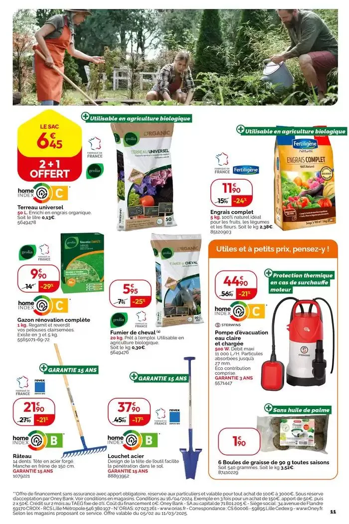 Le mois le plus durable du 5 février au 11 mars 2025 - Catalogue page 11