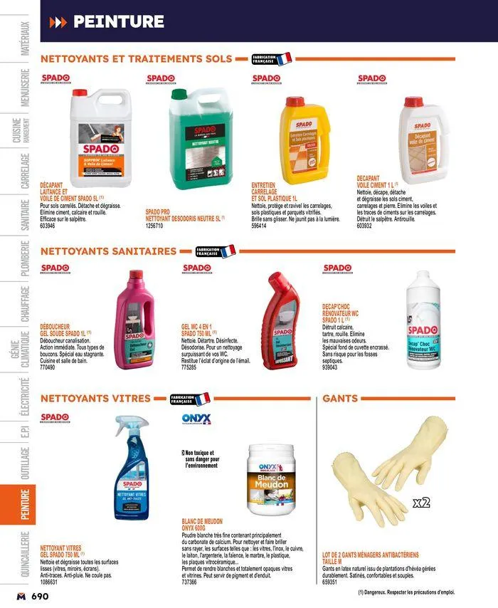 Guide produits 2024 du 15 mars au 31 décembre 2024 - Catalogue page 690