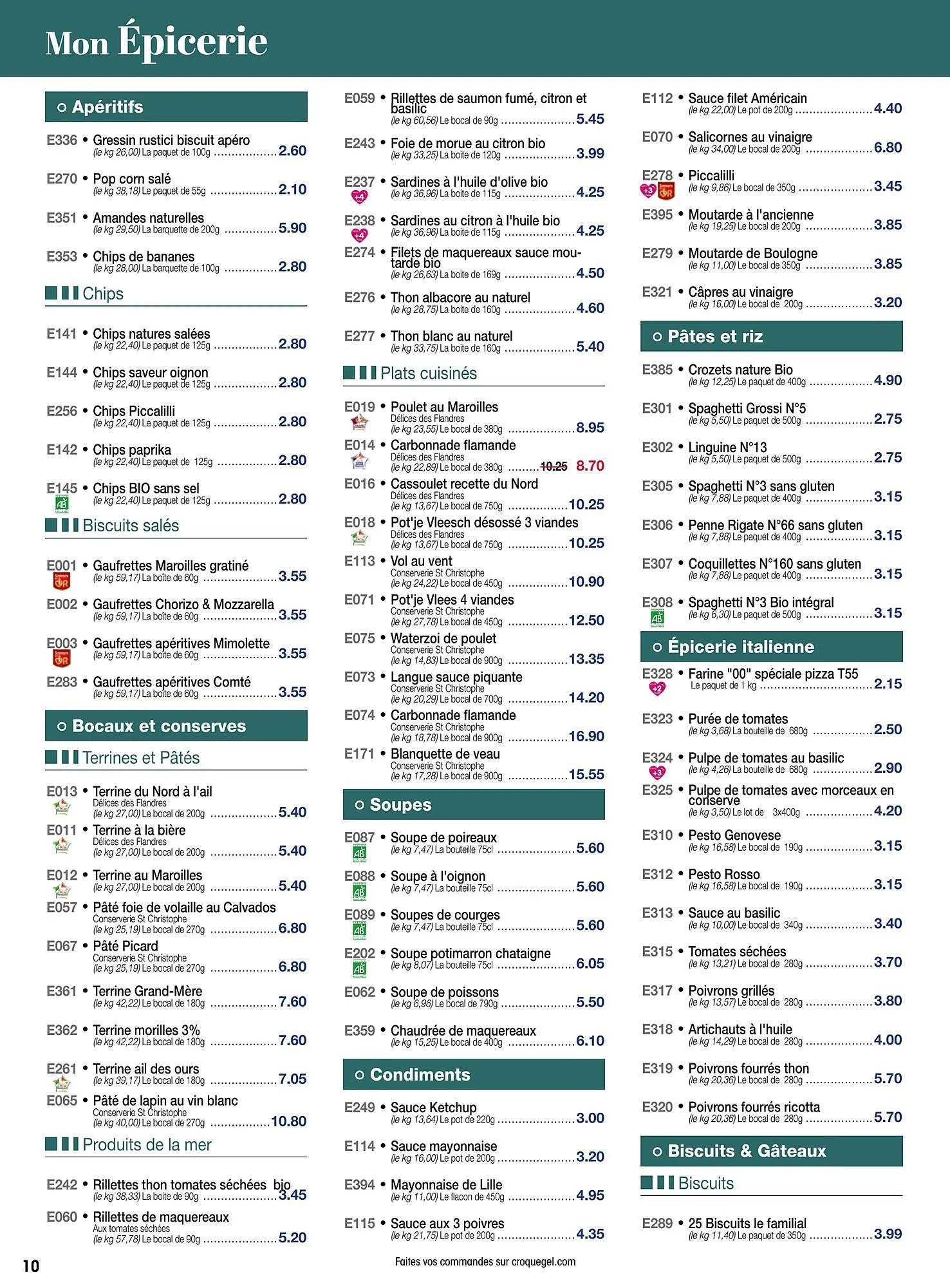 Catalogue Croque Gel du 29 mars au 5 mai 2024 - Catalogue page 10
