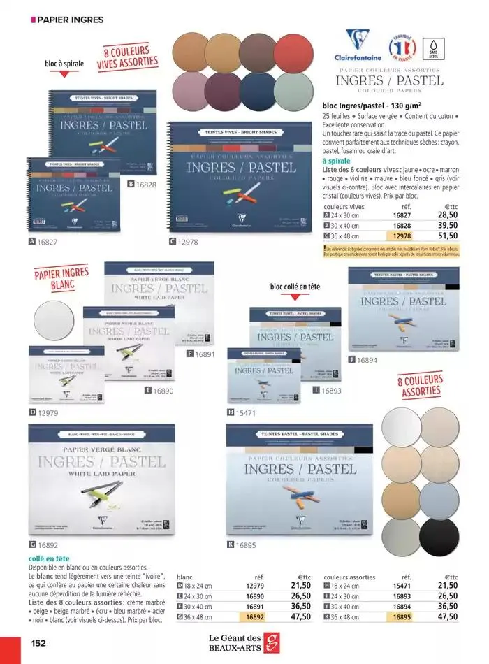 Catalogue Le Géant des Beaux-Arts du 6 janvier au 31 décembre 2025 - Catalogue page 60