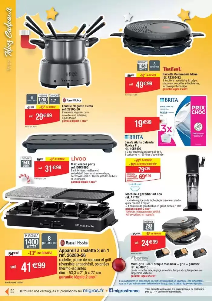 Déco (18j) Kdo Mode festif du 19 novembre au 15 décembre 2024 - Catalogue page 22