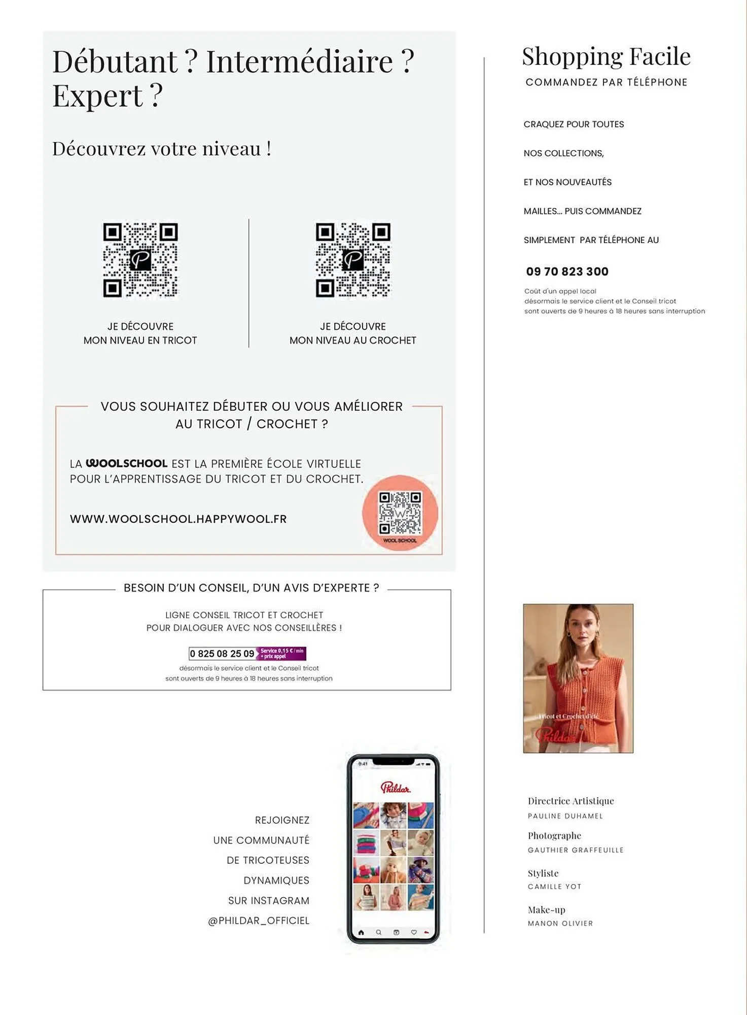 Catalogue Phildar du 30 avril au 1 octobre 2025 - Catalogue page 54