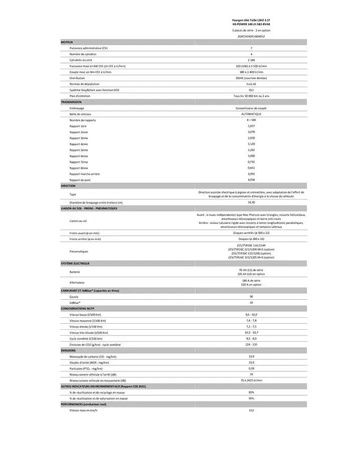 Opel Movano du 4 avril au 4 avril 2026 - Catalogue page 39