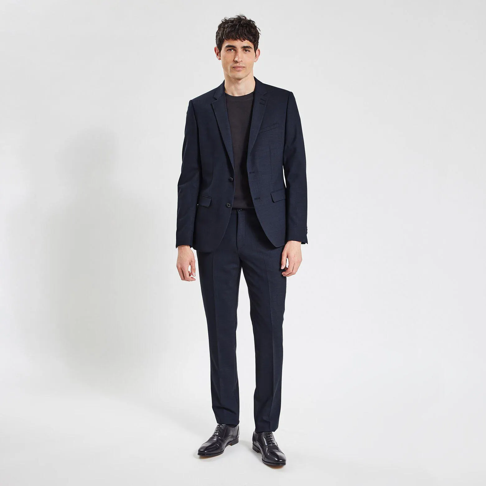 Ensemble de costume laine - Bleu Marine