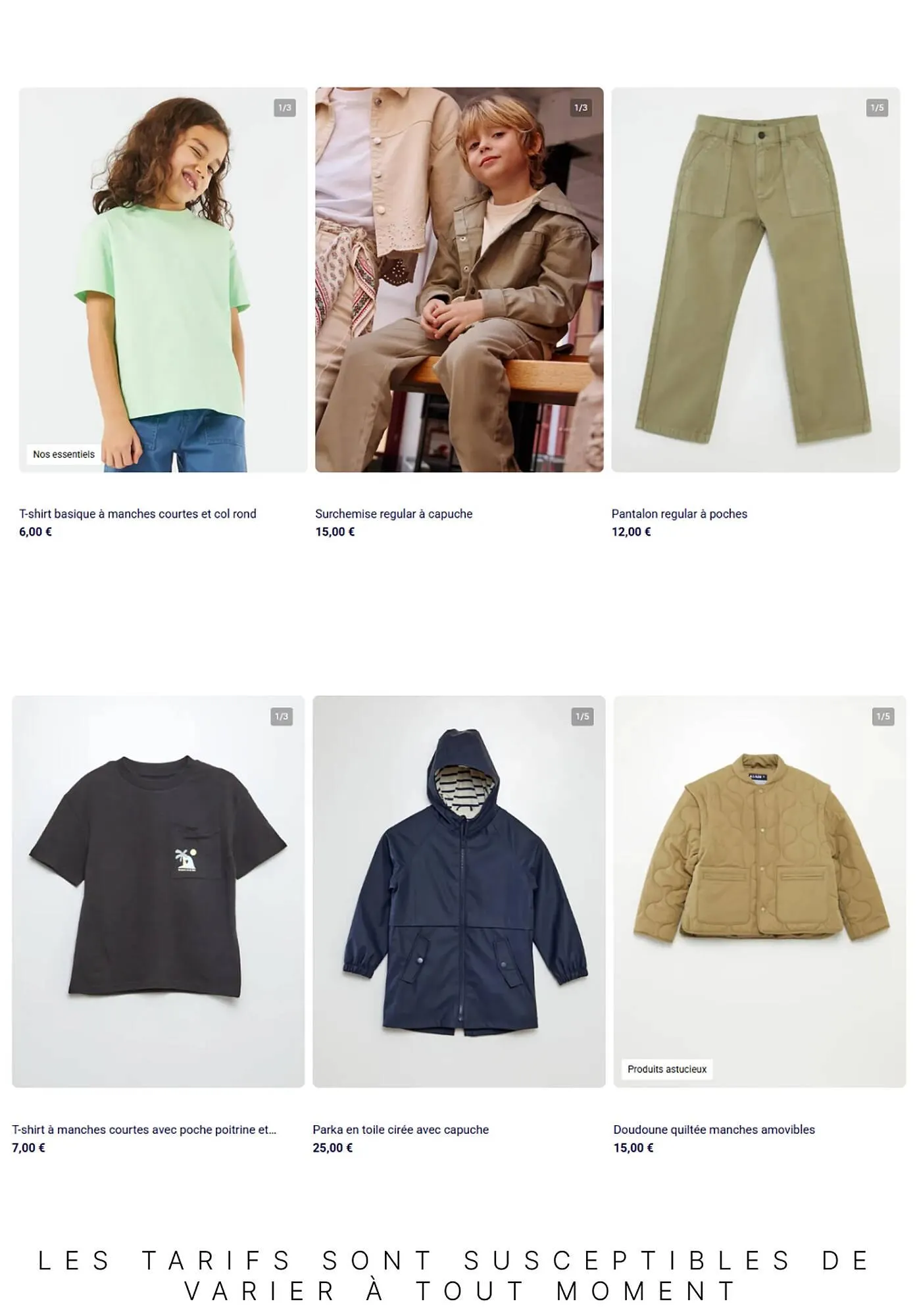 Catalogue KIABI du 20 mars au 3 avril 2025 - Catalogue page 10