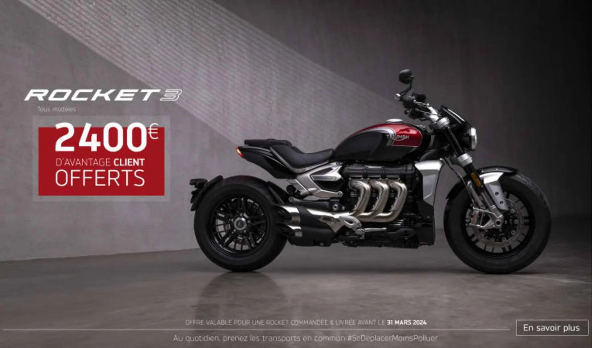 Catalogue Triumph Motorcycles du 25 janvier au 31 mars 2024 - Catalogue page