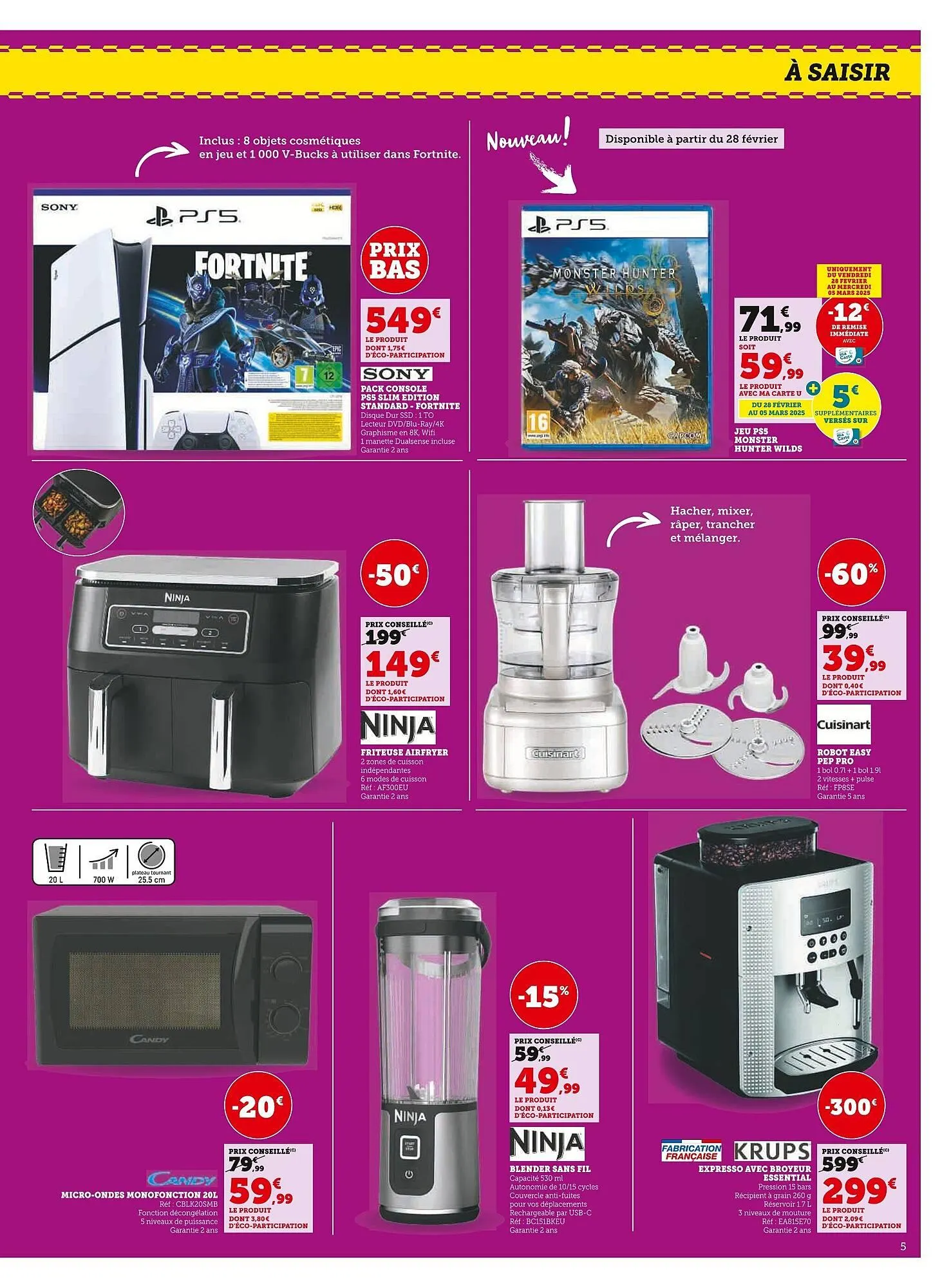 Catalogue Super U du 25 février au 9 mars 2025 - Catalogue page 5