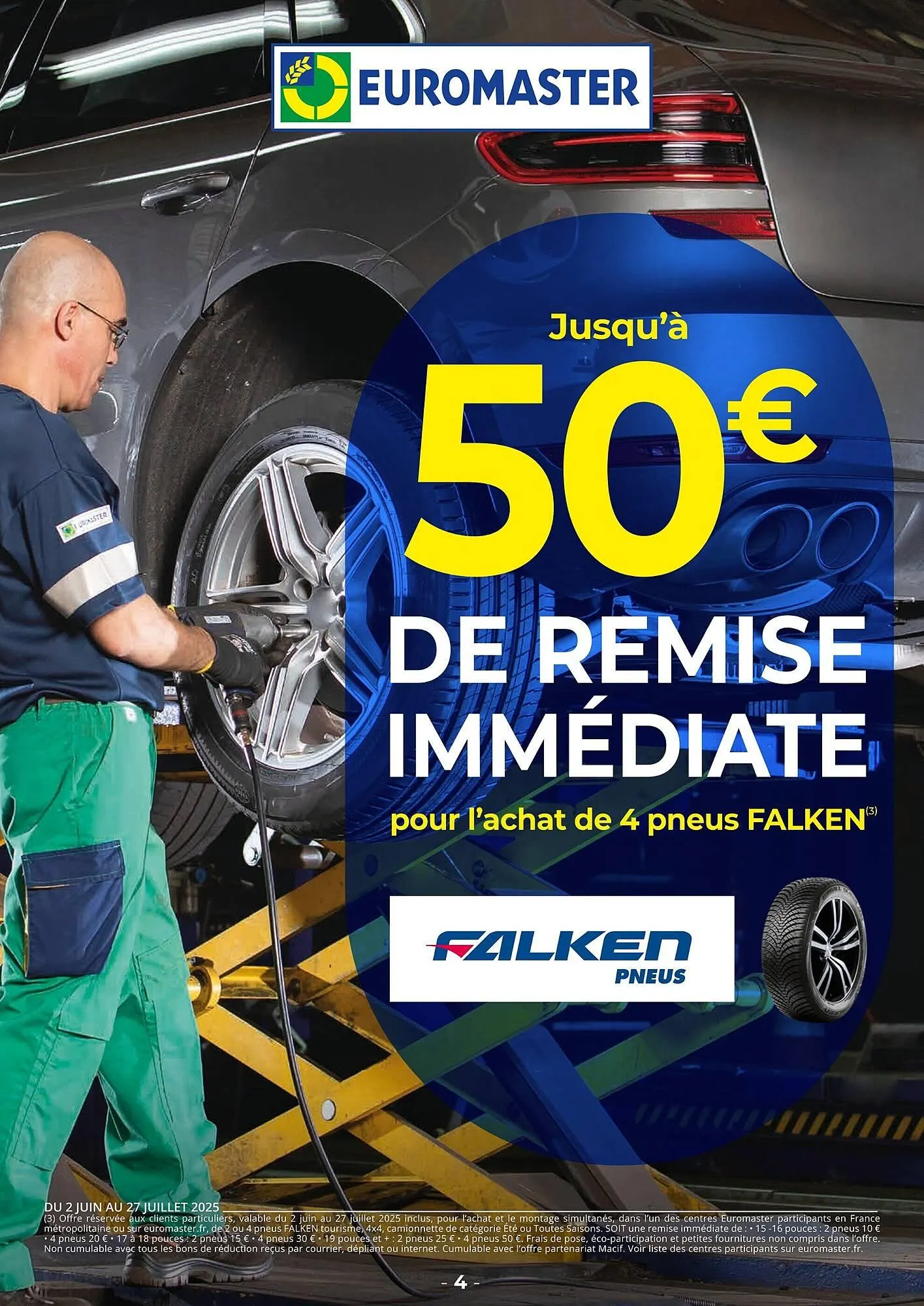 Catalogue Euromaster du 23 juin au 29 juin 2025 - Catalogue page 4