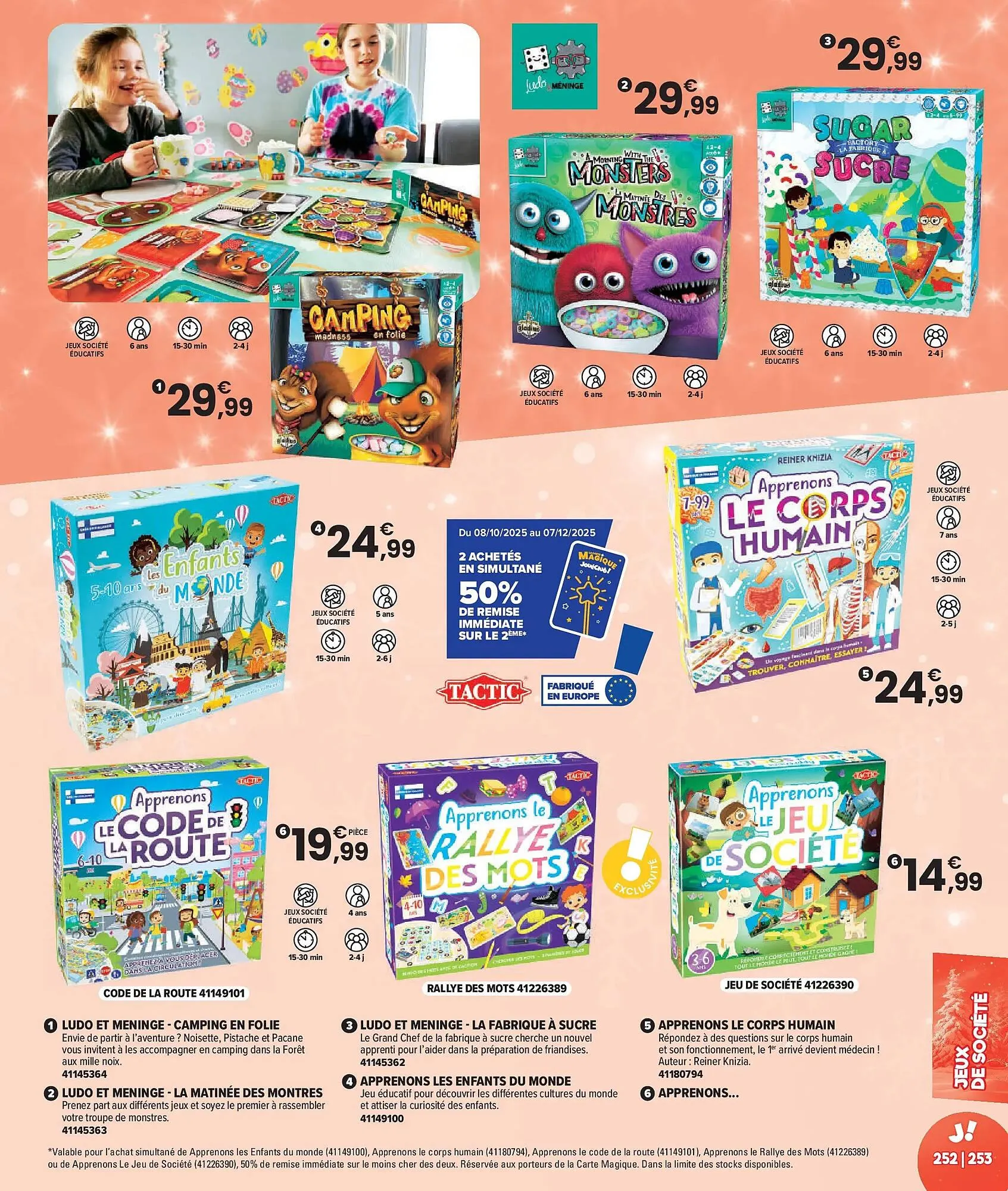 Catalogue JouéClub du 7 octobre au 7 décembre 2025 - Catalogue page 253