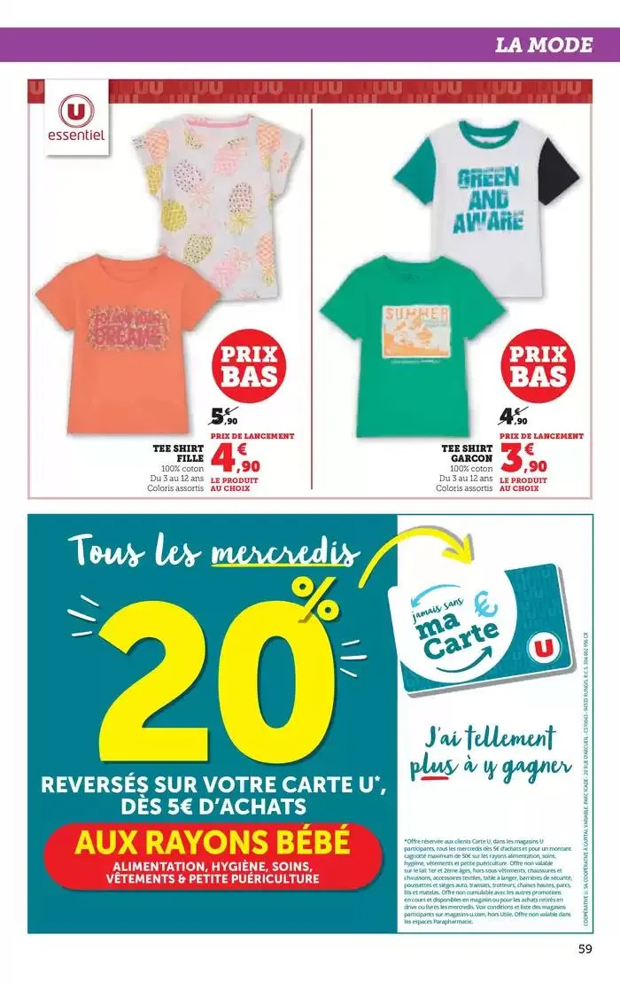 Catalogue Super U du 29 avril au 11 mai 2025 - Catalogue page 59