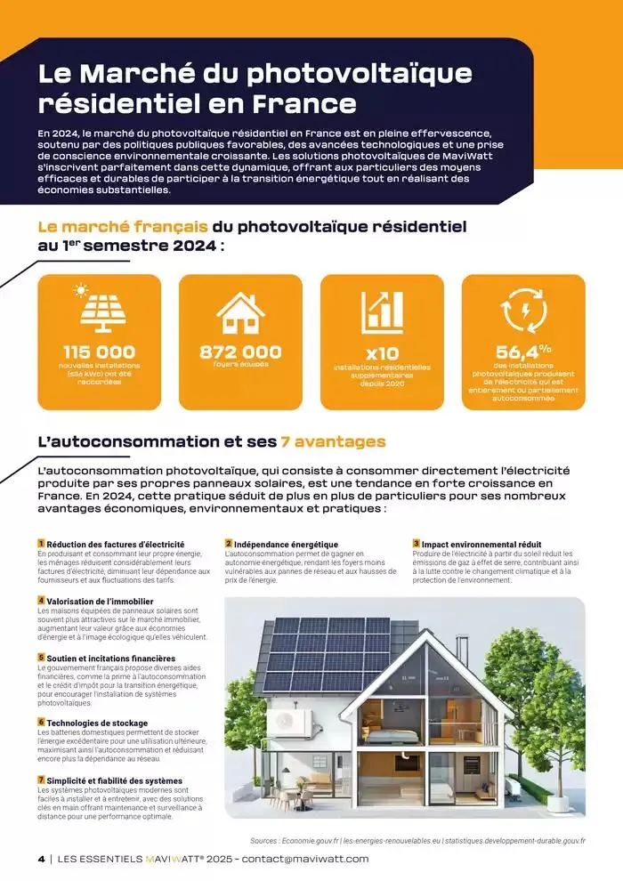 Les Essentiels Maviwatt 2025 du 4 février au 31 décembre 2025 - Catalogue page 4