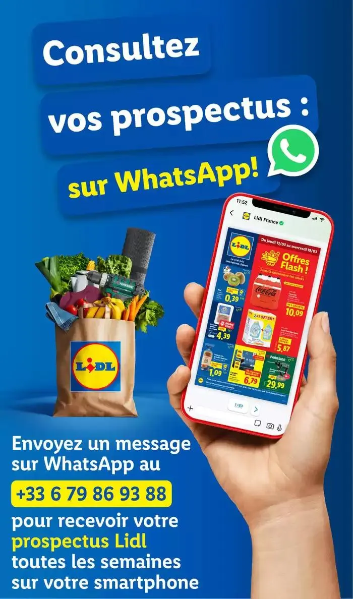 Retrouvez des réductions sur un ensemble de produits de grandes marques chez Lidl ! du 13 mars au 19 mars 2025 - Catalogue page 70