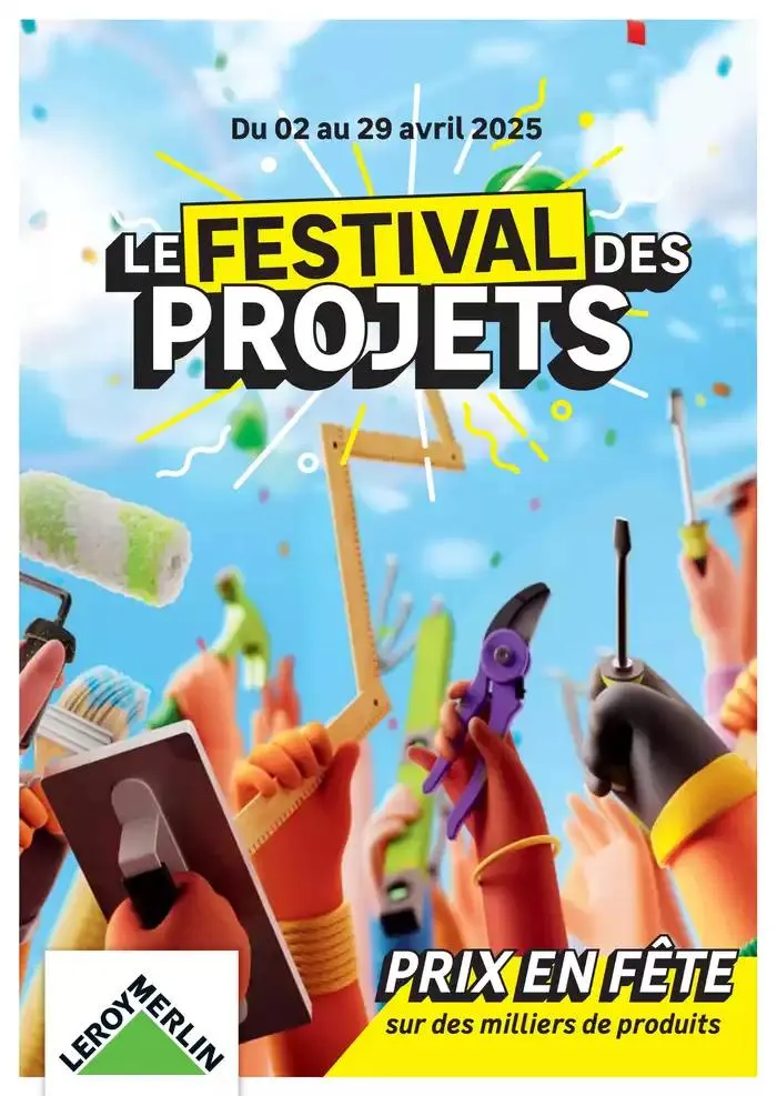 La Festival des Projets du 8 avril au 29 avril 2025 - Catalogue page 1