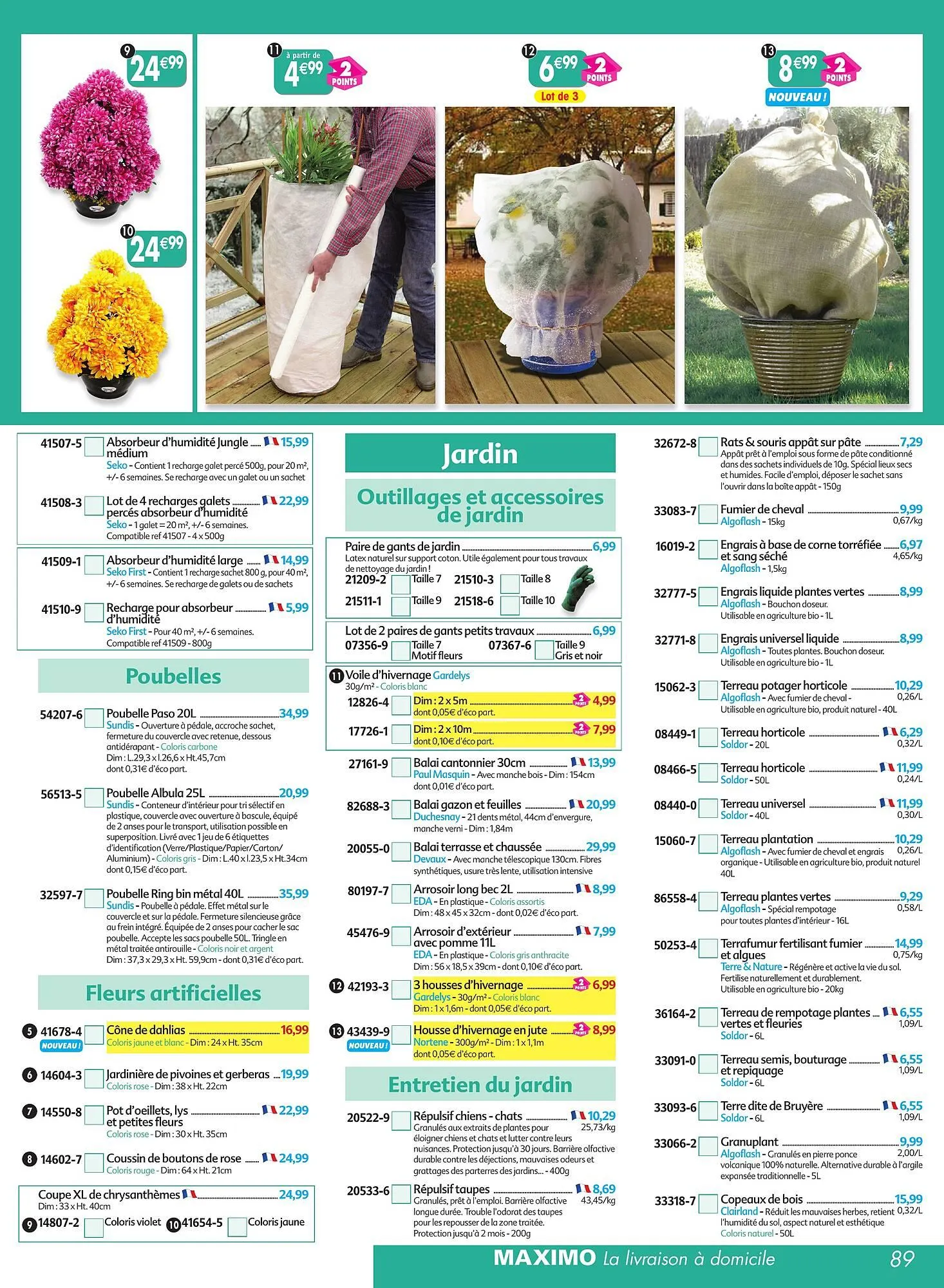Catalogue Maximo du 30 septembre au 31 octobre 2025 - Catalogue page 89