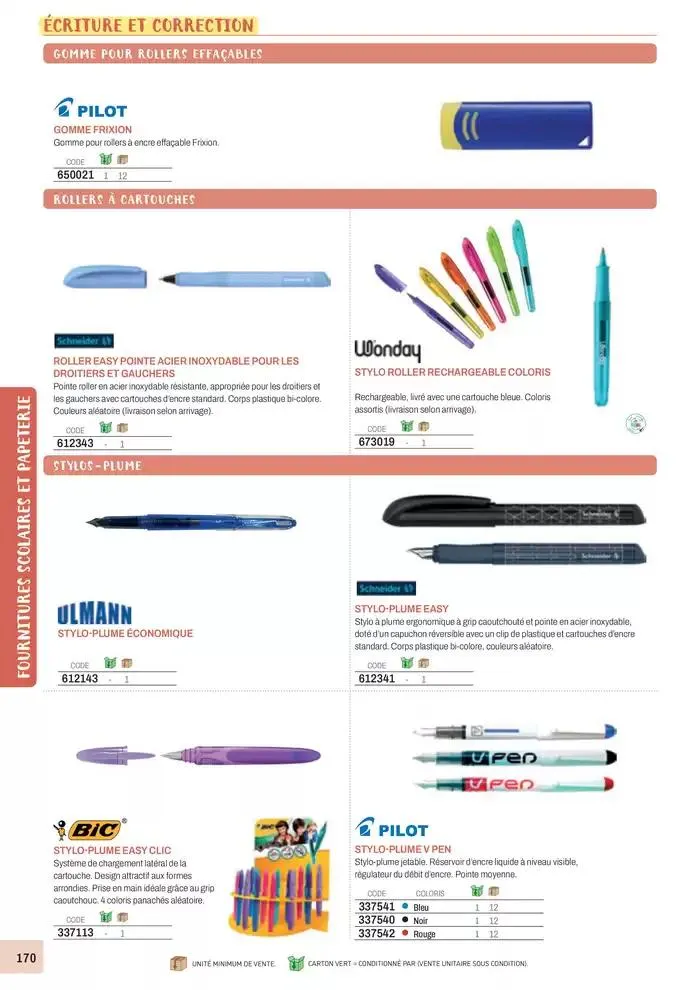Nos Catalogues Thématiques du 1 janvier au 31 décembre 2025 - Catalogue page 172