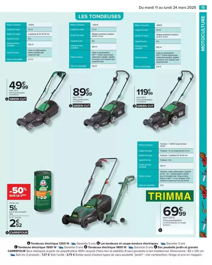 PROFITER ENFIN DE SON JARDIN du 11 mars au 24 mars 2025 - Catalogue page 17