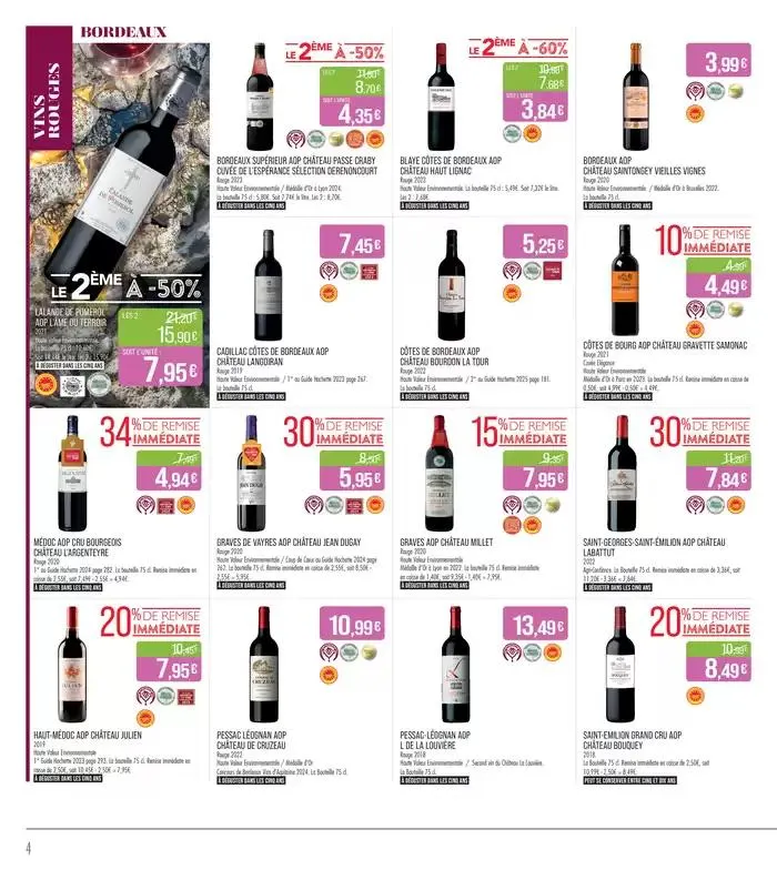 FOIRE AU VINS PRINTEMPS 2025 du 18 mars au 30 mars 2025 - Catalogue page 4