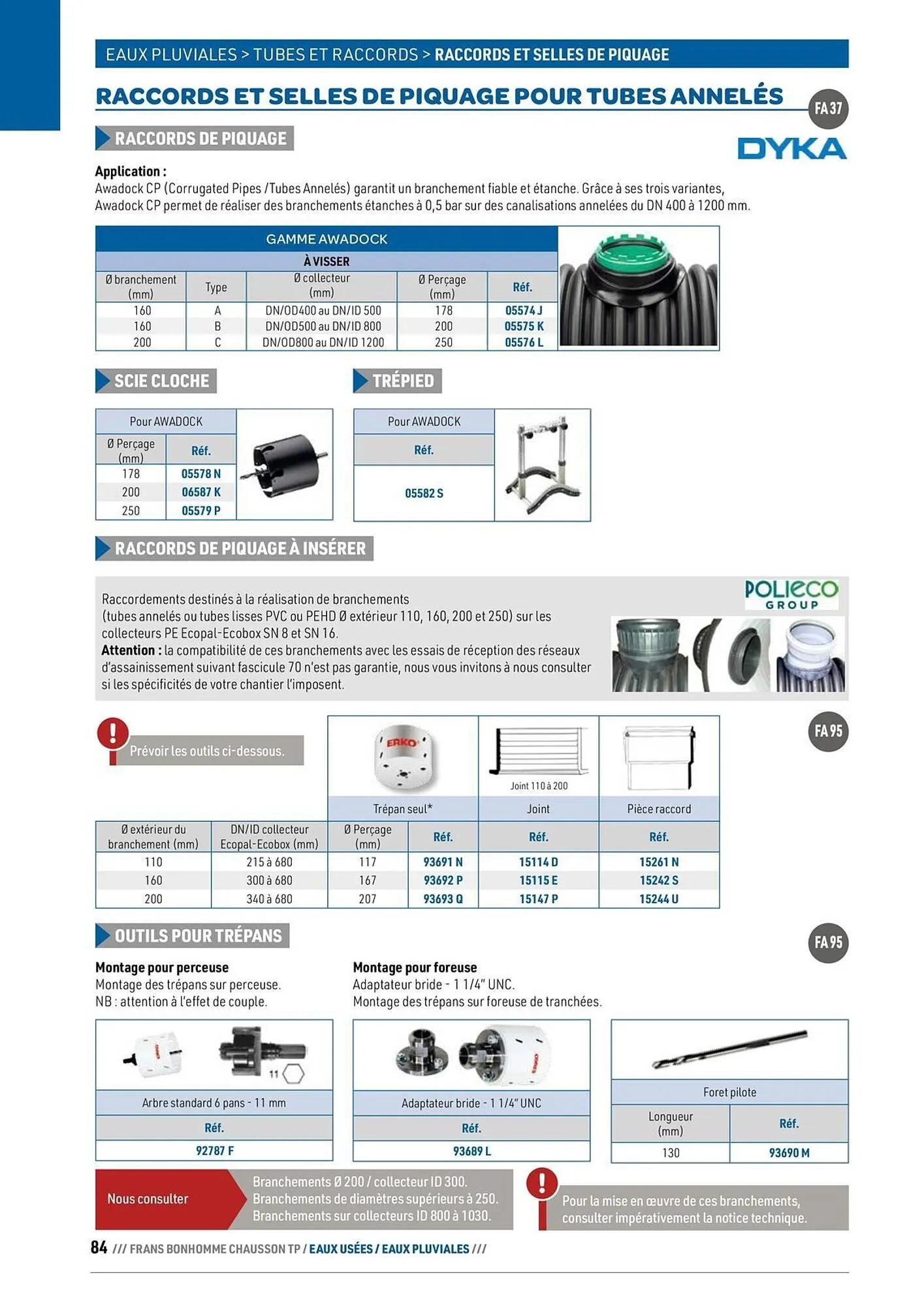 Catalogue Chausson Matériaux du 24 septembre au 31 décembre 2025 - Catalogue page 84