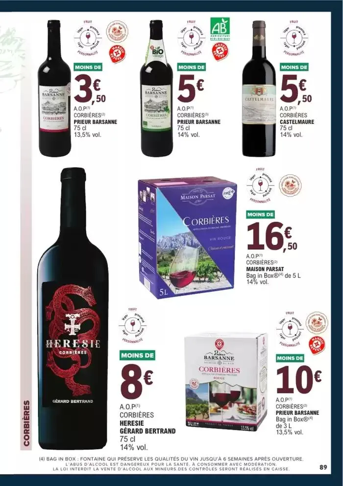 GUIDES DES VINS 2024/2025 du 1 avril au 31 décembre 2025 - Catalogue page 115