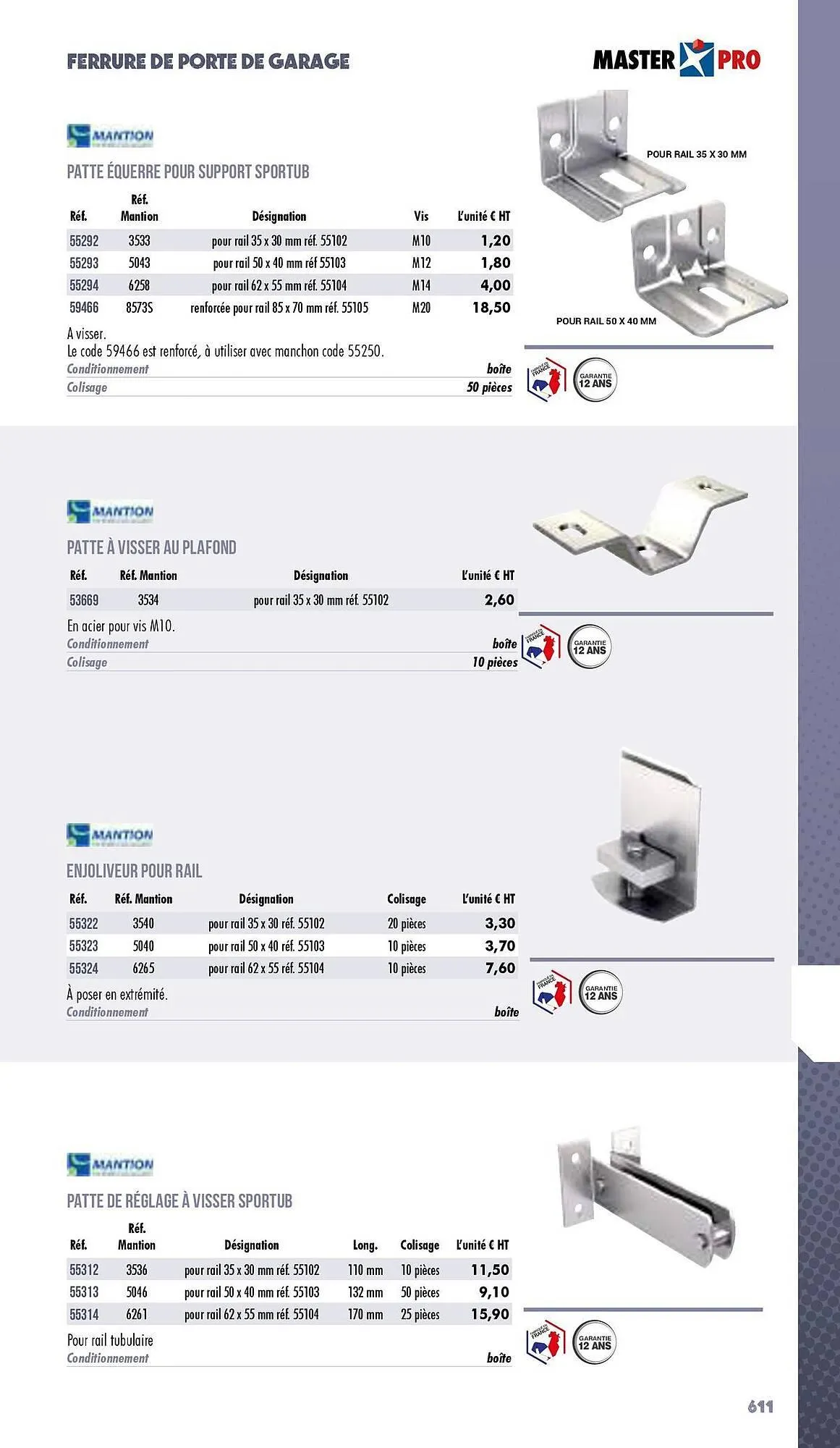 Catalogue Master Pro du 3 janvier au 31 décembre 2025 - Catalogue page 613