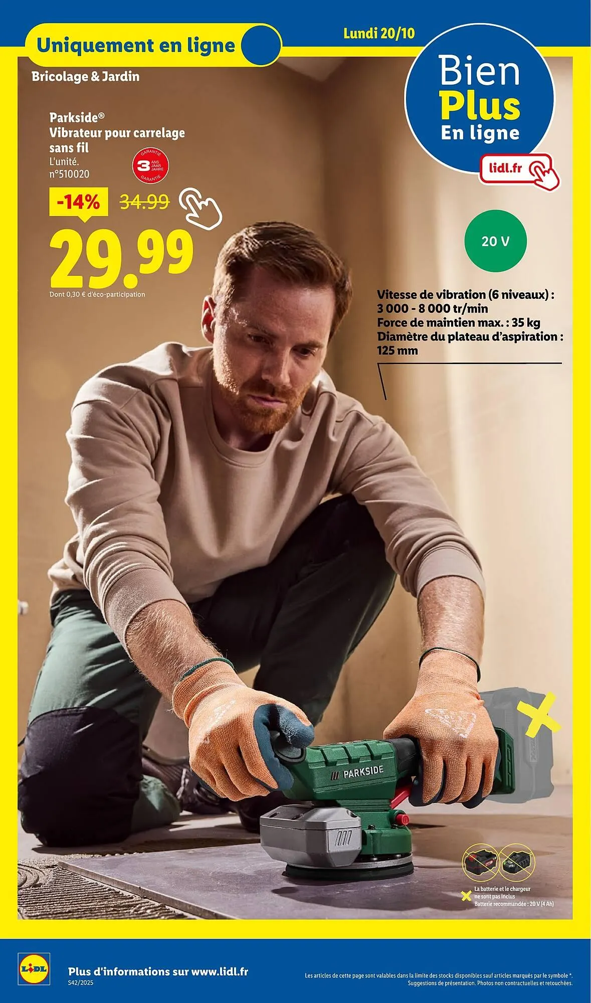 Catalogue Lidl du 16 octobre au 22 octobre 2025 - Catalogue page 70