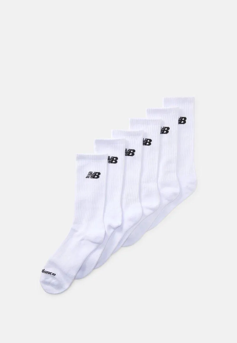 EVERYDAY SEASONAL CREW UNISEX 6 PACK - Chaussettes - white